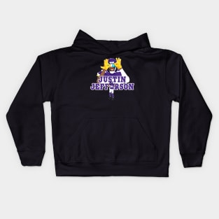 justin jefferson Kids Hoodie